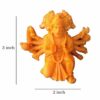 Marble Panchmukhi Hanuman Ji Fengsui Idol for Car Dashboard Showpiece Statue (Saffron)