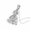 Sterling Silver (92.5% purity) God Hanuman Pendant for Men & Women Pure Silver Lord Bajrang Bali Locket for Good Health & Wealth