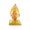 Ganesh Idol Statue Showpiece Handmade Crystal Glass for Worship Decoration Car Dashboard Small