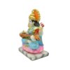 Resin Goddess Saraswati Murti Idol Decorative Showpiece For Home Decor, Multi Colour, Pack of 1