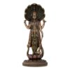 Version 1.0.0 13" Standing Vishnu Idol Statue - Lord Vishnu God Venkateshwara Narayan Avatar Figurine for Home Pooja Room, Resin