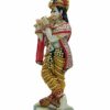 Resin Lord Krishna Idol Statue Murti Showpiece Gift (10 x 8 x 29) cm Red, 1 Piece