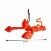 Orange Flying Lord Hanuman Hanging Idol - Image 4