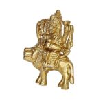 Brass Goddess Maa Durga Idol - Small Decorative Statue for Home Decor