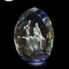 Saibaba crystal idol / Saibaba idol / Saibaba crystal / saibaba idol for car dashboard 3d crystal