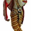 Resin Lord Krishna Idol Statue Murti Showpiece Gift (10 x 8 x 29) cm Red, 1 Piece