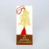 Jai Hanuman Bajrangbali Hanging Accessories for Car Rear View Mirror Decor in Brass