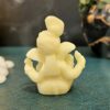 Gold and Silver Plated Pagdi Ganesha Idol (Ivory).