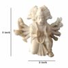 Marble Panchmukhi Hanuman Ji Fengsui Idol for Car Dashboard Showpiece Statue(White)(3-Inch)