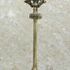 Brass Shiva Shiv Bholenath Trishul Trident with Damru - 11" Inches