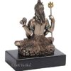 Lord Shiv Showpiece, 3.5 x 3 x 1.5 inches, Multicolour Resin