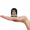 Shiv Murti for Home Shiva Idol for Car Dashboard Acrylic Idols Gift Item Statue for Bhagwan/Temple Puja Home Decor Office Study Table Holy Statue Shiva Decorative Showpiece