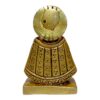 Brass Khatu Shyam Ji Idol Statue Puja Figurine for Home Decor - 3.25 Inches