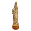 1.5 Feet Krishna showpiece Idol Decorative Statue Figurine for Home Decor Craft Gifts for House Warming for Living Room, Beige, 40 X 16 X 11 cm, Resin