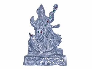 Goddess Saraswati Idol Silver Color by Efinito