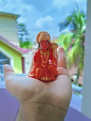 Handcrafted Hanuman ji ki murti for Home Temple | Hanuman ji Idols for Car Dashboard for Home D?cor