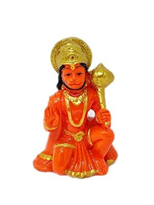 -Premium Hanuman Ji Idol | Hanuman Ji Marbledust Murti for Home,Temple & Office