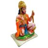 Polyresin Marble Veer Bajrangbali Hanuman ji Murti Bala ji Murti Statue for Pooja Home Temple Idol 8 INch