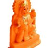 Efinito-Hanuman Ji murti Marble Idol Hanuman ji Statue for Pooja and Dashboard Siz-3.5x3x1
