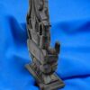 Pooja Creation Black Soapstone Lord Ganesha Ganesh Idol Very Heavy and Big Size Figurines for Temple and Home Decor Size 8 Inch