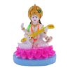 Saraswati Idol for Home Decor and Office - Good for Wealth, Knowledge, and Prosperity