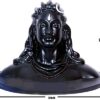 Bhagwan Shiv Shiva Statue Idol Adiyogi for Car Dashboard Temple, Home Decor Pooja Room, (Size 3x2.5 Inch), Resin