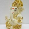 Gold and Silver Plated Ganesha Idol