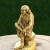 Sai Baba Brass Idol Statue Showpiece for Pooja, Living Room Decoration, Home Decor