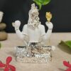 Resin Lord Shiva Idol, Small, White