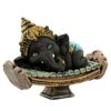 Resin Ganesh Statue Murti For Festival Office Home D?cor Living Room Decoration Items For Home Living Room Pooja Room Table Gift (16 Cm X 11 Cm), Multi Colour