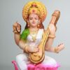 8 INCH Saraswati Idols for Home and Decoration for Pooja Purpose