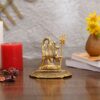 Gold Plated Lord Shiva Idol Statue for Home Decor, Mandir Pooja, Temple Decoration, Gifts