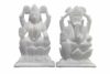 7" (Big Size) - Ganesh Laxmi Idol - Marble Pooja Puja Lord Ganesh Ganpati Ganesha Laxmi Lakshmi Idol, Statue, Murti