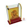 -Gold Plated Panchmukhi Hanuman Ji Cabinet Showpieces with Clear Finishing for Car Dashboard,Home,Temple & Office