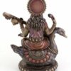 Saraswati Idol on Swan Hindu Goddess of Knowledge Statue Showpiece