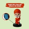 Shirdi Sai Baba Idol Bobblehead | Diwali Decoration Items for Home D?cor, Car Dashboard, Office Table, Navratri and Diwali Gift | Meditation Pose Figurine | Gifting Kids, Family & Friends