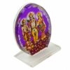 Acrylic Decorative Ram Darbar Idol for Car Dashboard, Home Decor, Office Decor