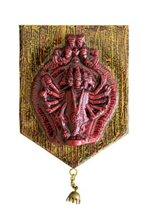 Handmade Panchumukhi Hanuman (Copper Color Small) (5in X 7in X 1in)