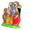 ram darbar Statue | ram darbar murti for Home | ram sita Idol ( 6 x 8.5 x 5 cm )