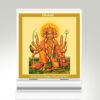 Lord Panchmukhi Hanuman Ji God Idol Photo Frame for Car Dashboard|ACF 3A ACRYLIC Frame, 24K Gold Plated Foil and | Idol for Pooja, Gifts Items (5.8X4.8 CM)