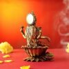 Lakshmi Devi Idol Statue for Home Puja Goddess Laxmi Idols Showpiece for Temple Pooja Room Diwali Decoration Gifts for Family Friends Corporate Client Mother Father