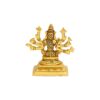 Varagi Amman 8 Handed Brass Statue | Lord Vishnu's Varaga Avatar Idol Statue | Varaga Devi Brass Idol | Varagi Silai (Small Size : 5x6 CM)