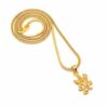 Locket Gold Plated GANESH JI, HANUMAN JI, LORD SHIVA OM ?, LAKSHMI JI, DURGA MAA, RADHA KRISHNA JI & FISH MACHALI Religious Pendant with Chain Jewelry