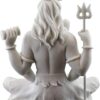 Polyresin Hand Printed Shiv ji Murti Lord Shiva Statue Marble Dust syntheric for Pooja Room I Home Temple Decoration Items I God Idols I Statue (Size :: 3x2 Inches)