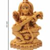 Saraswati Idol/Statue for Home/Pooja Room,Car Dashboard,House Warming Gifting,School Gift/Home Decorative Showpiece 4.5? Handmade Marble
