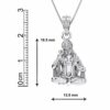God Hanuman Pendant for Men & Women, Pure Silver Locket, Lord Bajrang Bali, Good Health & Wealth