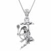 Sterling Silver (92.5% purity) Hanuman Pendant for Men & Women Pure Silver Bajrang Bali Locket for Good Health & Wealth