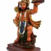 Marble Dust Polyresin Pahad Sanjeevani Parbat Hanuman Ji Statue Bala Ji Murti For Pooja Home Temple Idol, Pack of 1 (Multicolor)