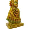 Shyam Baba Brass Hand Painted Decorative Big Size Heavy Weight Idol L8.5xB6.5xH15cm