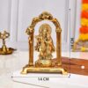 Designer Metal Radha Krishna Idol Couple Showpiece Radha Krishna Idol Murti for Home D?cor Idol Showpiece Statue Diwali Home Decoration Items Festive Home Office Gifts